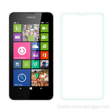 Clear tempered glass screen protector for Nokia Lumia 630New